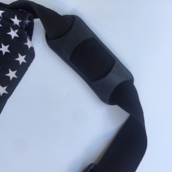 Dickies Bags Dickies Black And White Star Messenger Laptop Bag